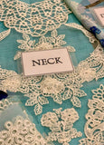 Embroidered Lawn 3 Piece Unstitched Suit D1559 ESL-07B-HEAVEN'S MIST - Summer Collection
