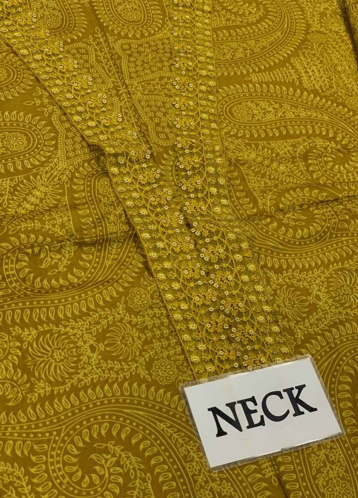 Embroidered Lawn 3 Piece Unstitched Suit D1580 MBL-MPT-2202-A-24 - Summer Collection