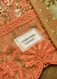 Embroidered Lawn 3 Piece Unstitched Suit D1743 MBL-MPT-2508-A-25 - Summer Collection