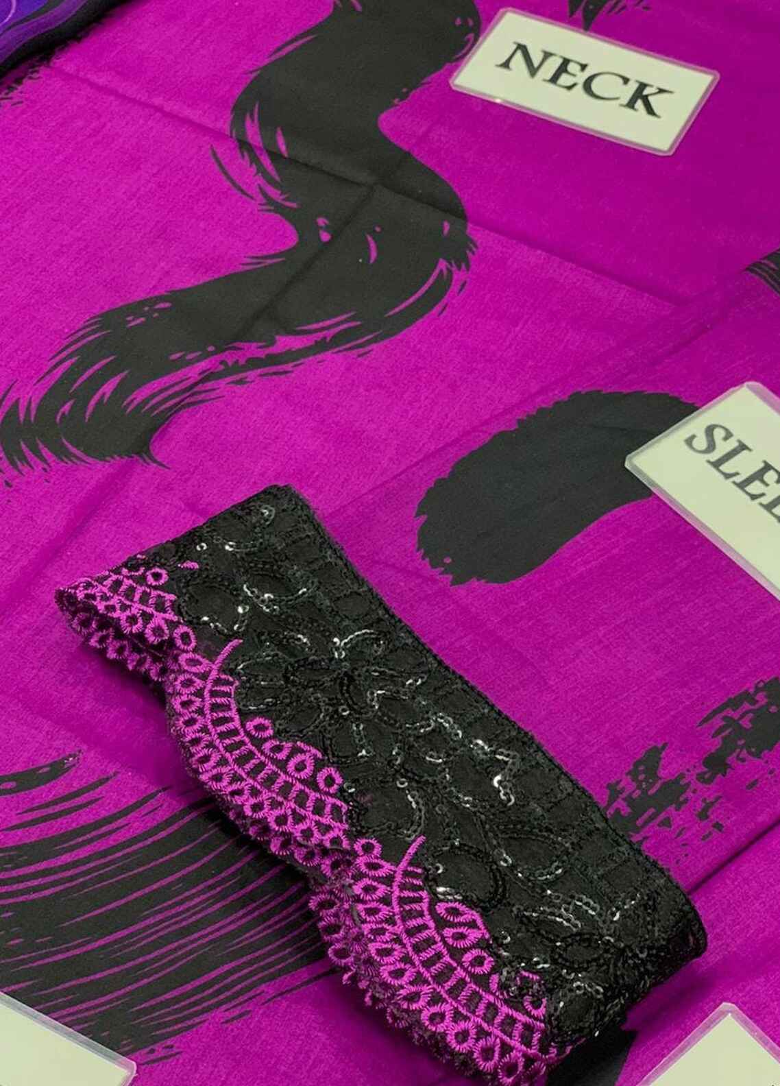 Embroidered Lawn 3 Piece Unstitched Suit D1573 MBL-MPT-2205-B-24- Summer Collection