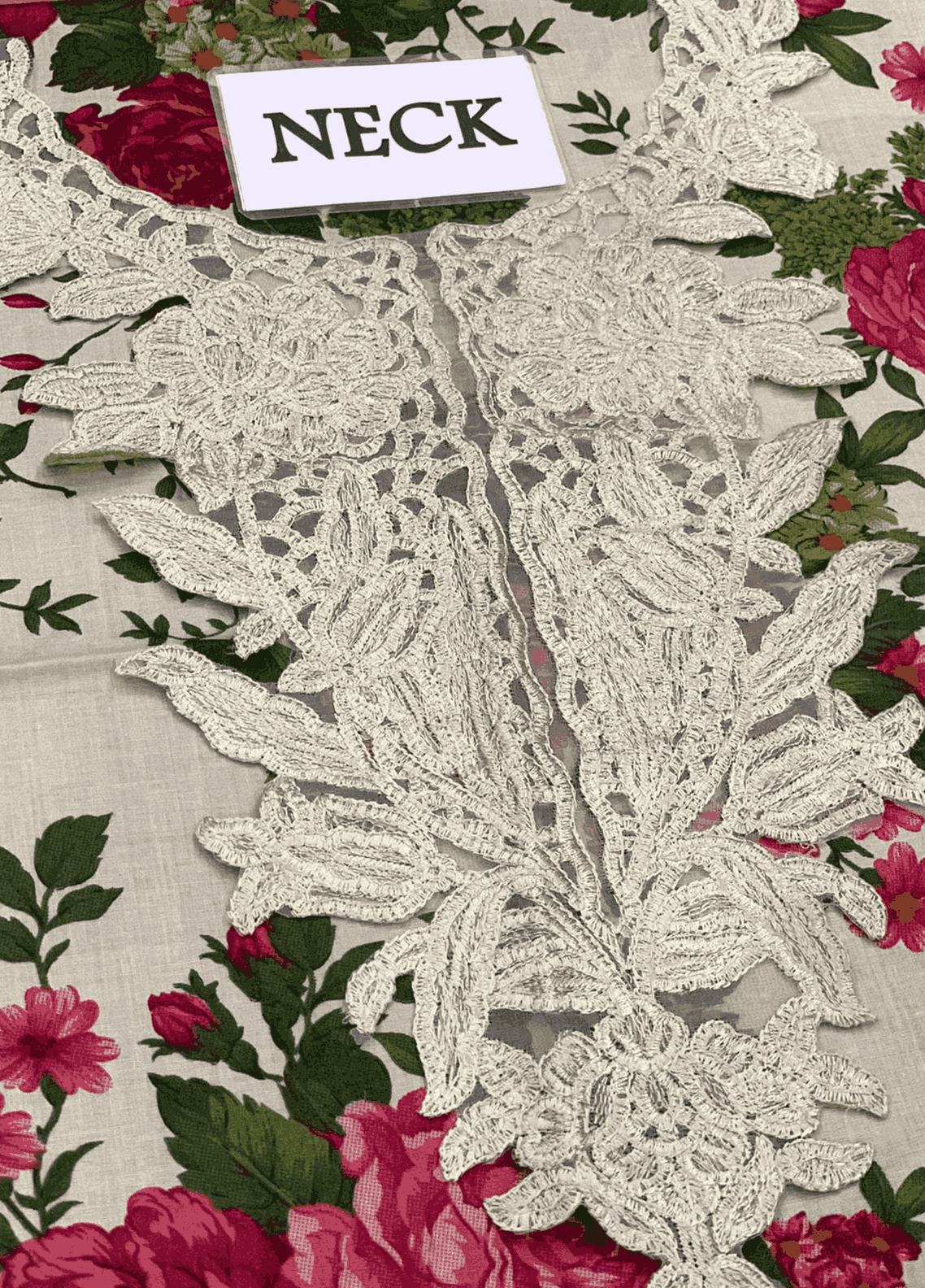 Embroidered Lawn 3 Piece Unstitched Suit D1585 MBL-MPT-2204-B-24-Summer Collection
