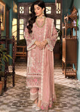 Luxury Embroidered Lawn Suit 3 Piece Unstitched  D1035-D03-A-MY-PINK-22-Summer Collection